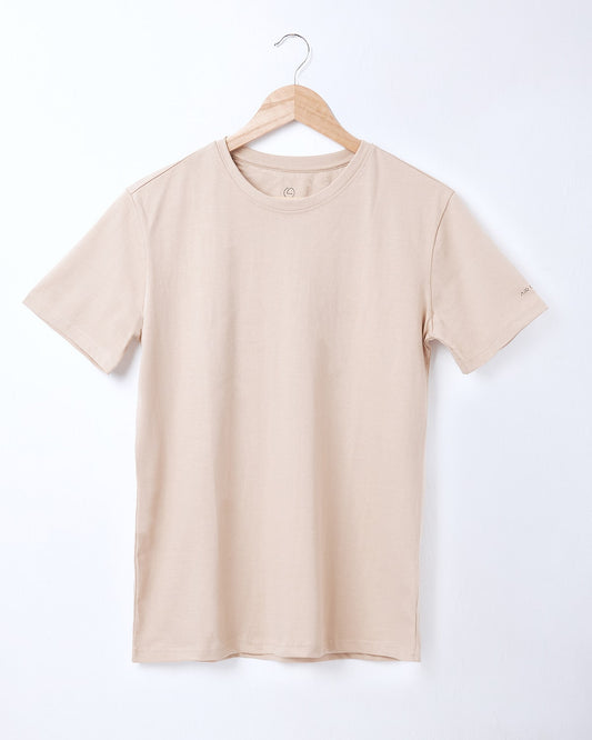 Casual Round Neck T-Shirt – Lightweight Unisex Cotton Tee for Men & Women | Classic Everyday Look