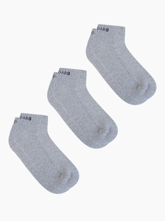 Low Ankle Socks for Men and Women Pack of 3 Pairs-0