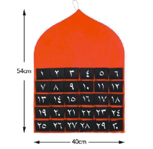 Felt Countdown Decorative Hanging Calendar