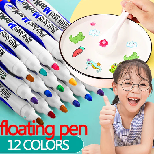 Magical Floating Paint Brush Set-0