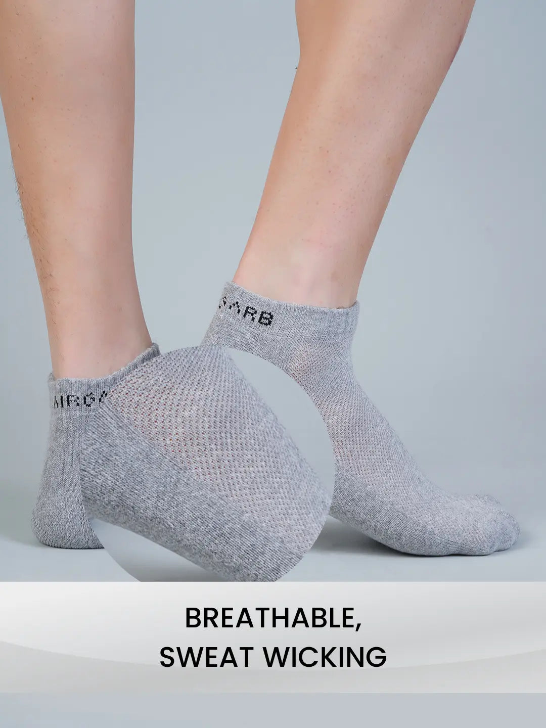 Low Ankle Socks for Men and Women Pack of 3 Pairs-2