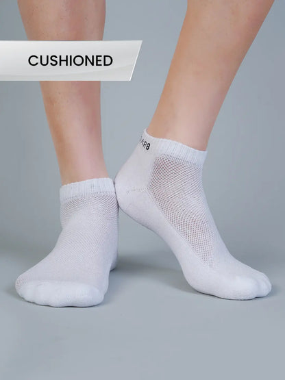 Low Ankle Socks for Men and Women Pack of 3 Pairs-1