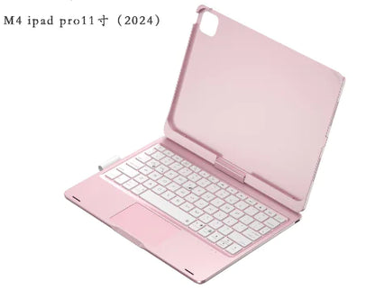 iPad 2024 Tablet Case with Wireless Bluetooth Keyboard