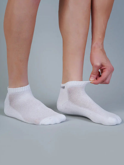Low Ankle Socks for Men and Women Pack of 3 Pairs-4